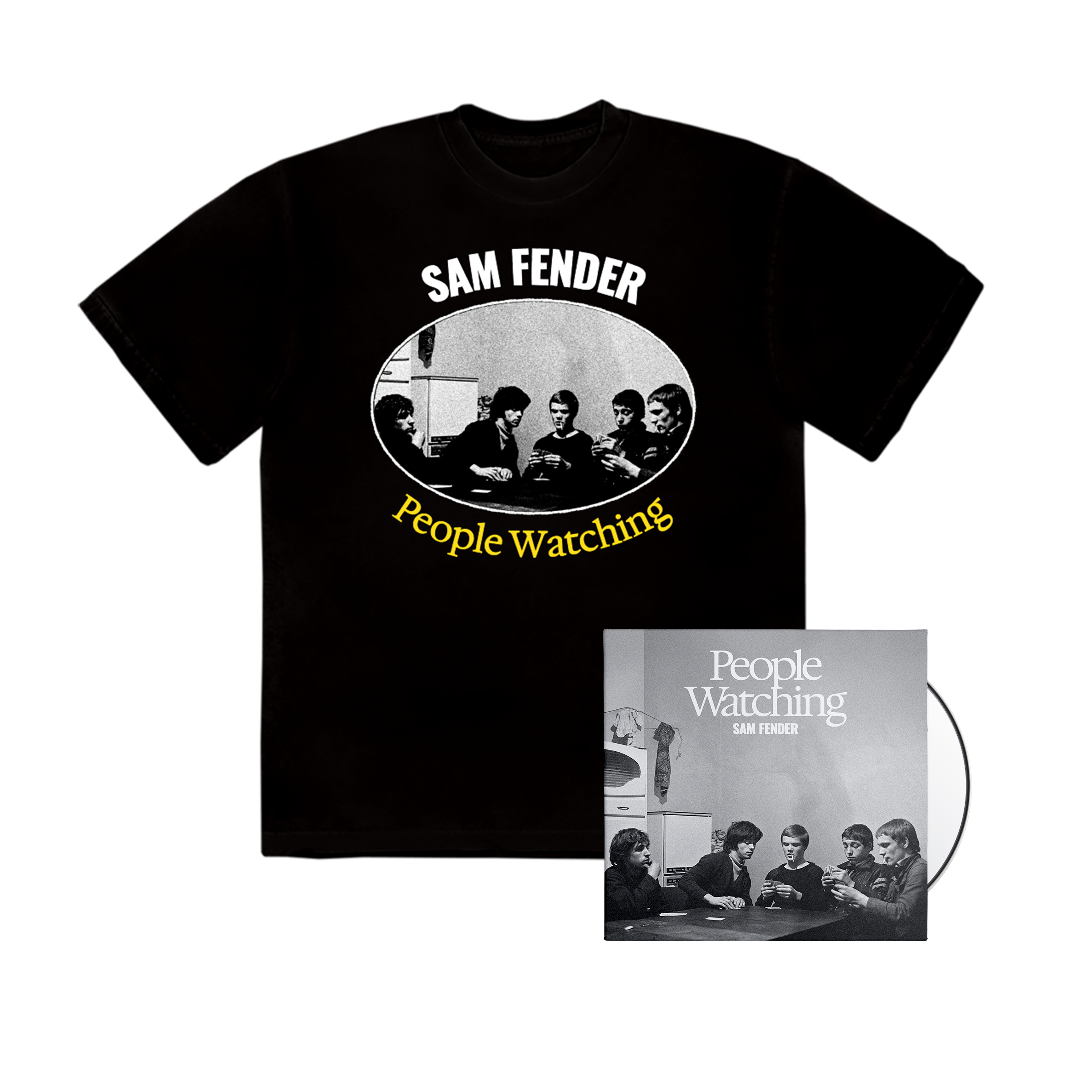 Sam Fender People Watching Standard CD + People Watching T-Shirt 388771